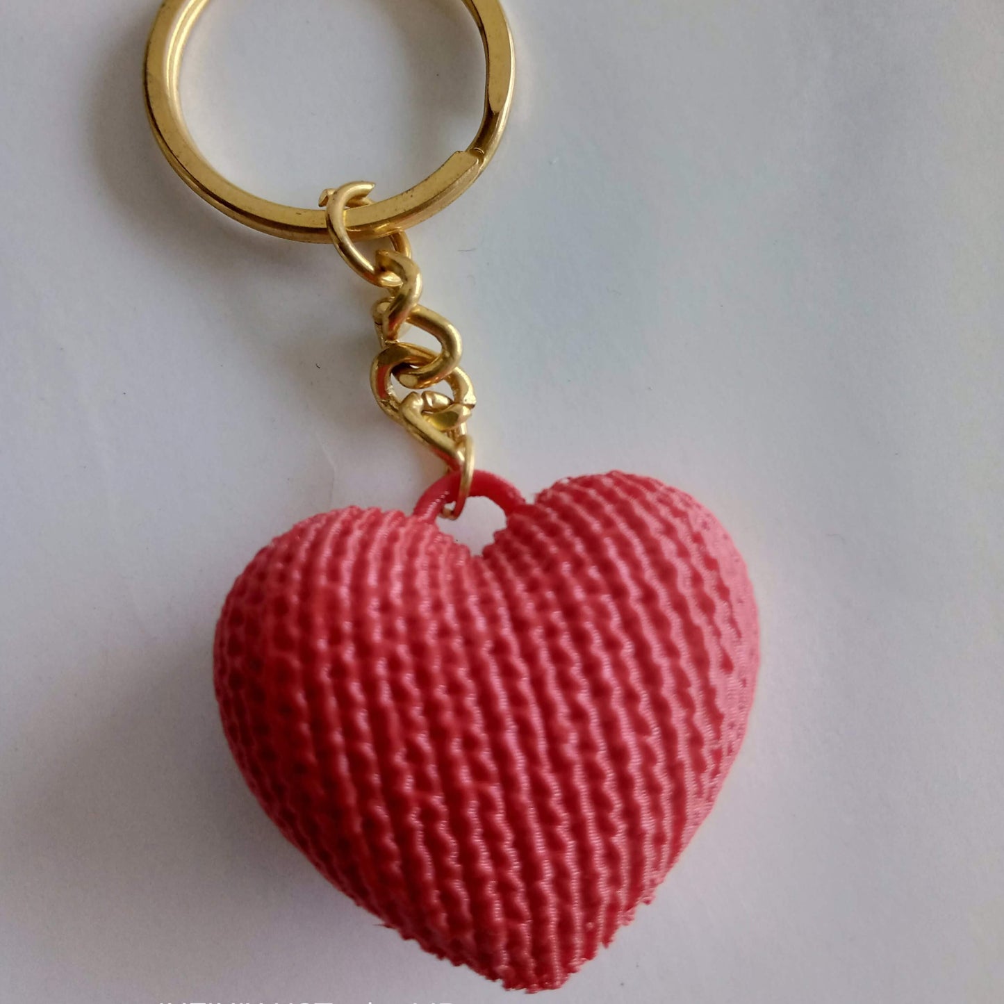 Red Heart Keychain – Cute Love Charm Keyring for Gifts & Accessories