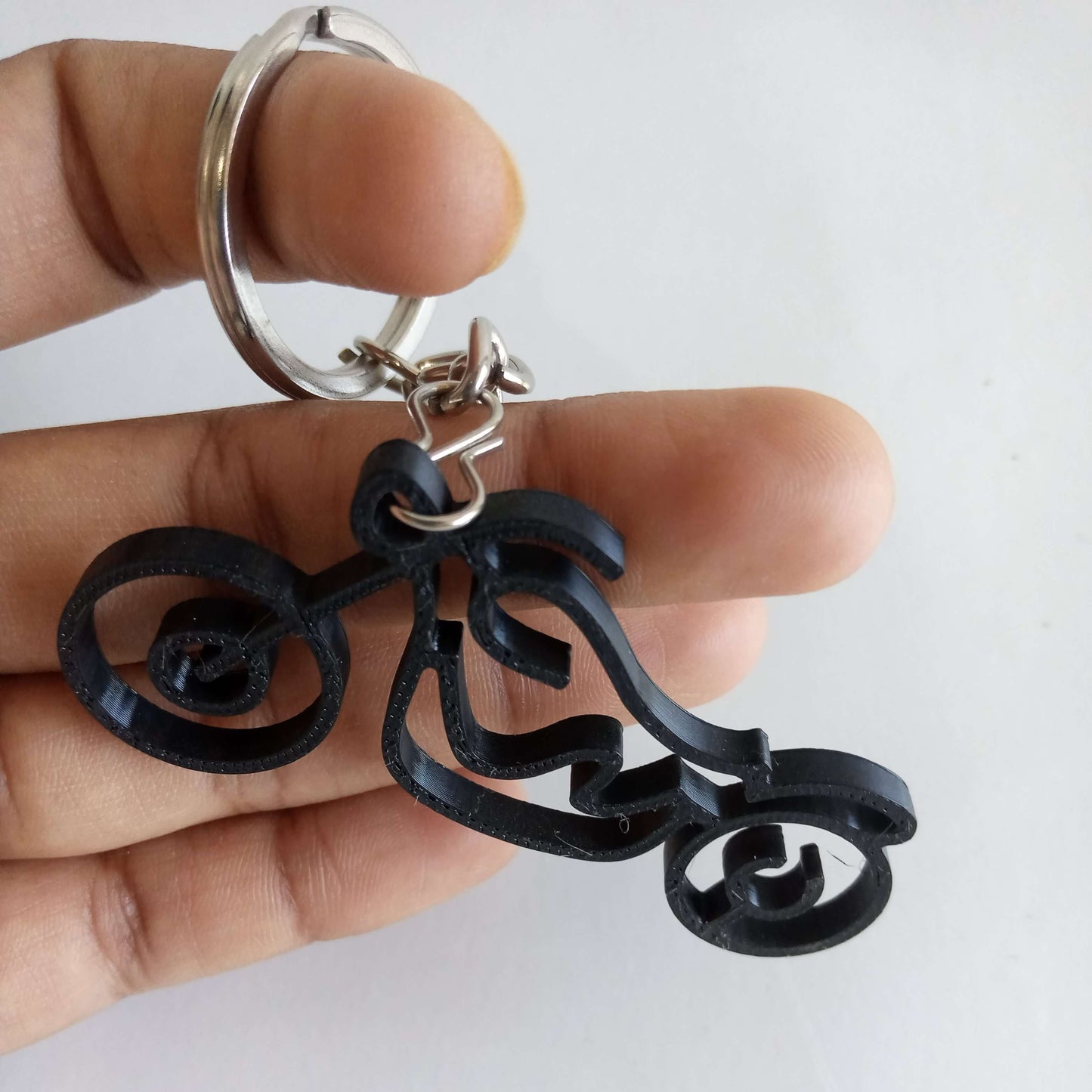 Vintage Bike Keychain