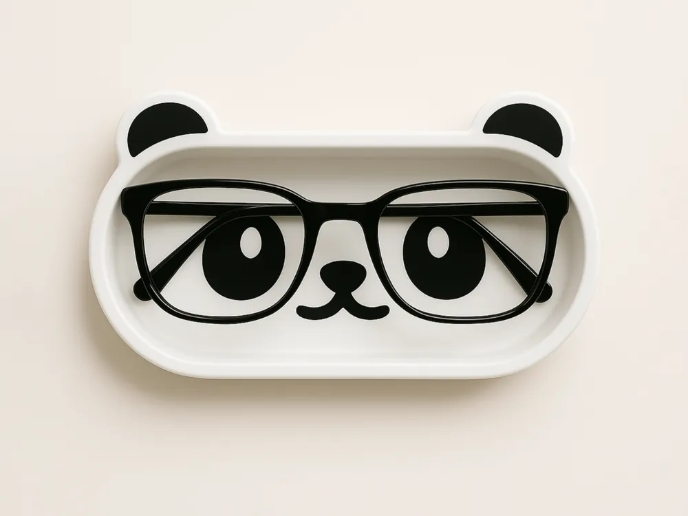 Cute Panda Eyeglasses Holder & Desk Organizer