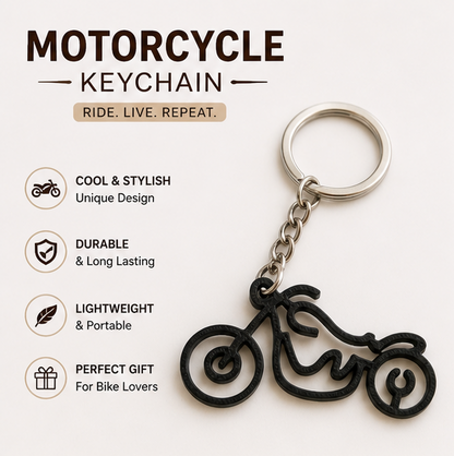 Vintage Bike Keychain