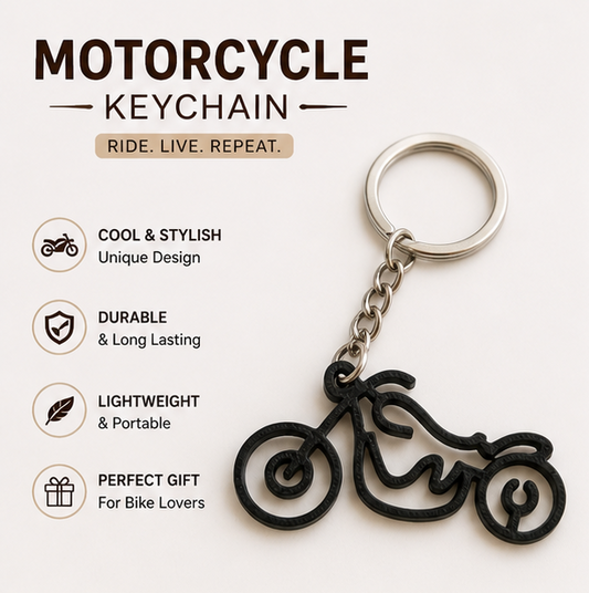 Vintage Bike Keychain