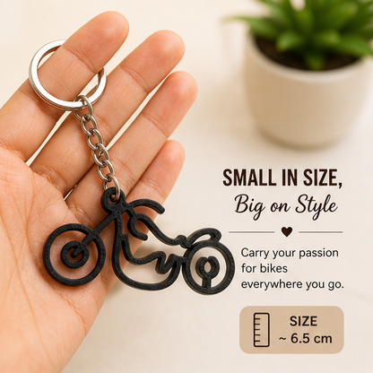 Vintage Bike Keychain