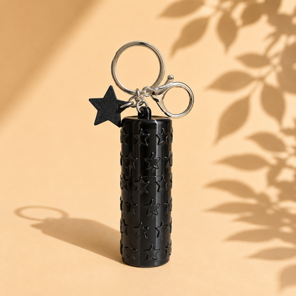 Multi-Purpose Storage Holder Keychain | Portable Mini Organizer Container | Travel Essentials Case