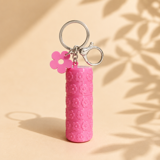Multi-Purpose Storage Holder Keychain | Portable Mini Organizer Container | Travel Essentials Case