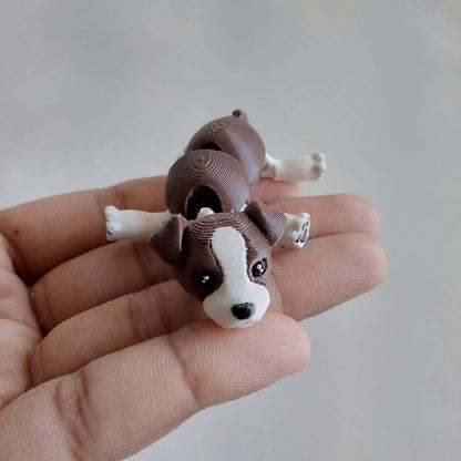 Cute Dog Desk Buddy – Mini Animal for Gifts
