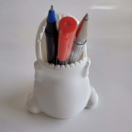 Cute Dinosaur Pen Holder | Kawaii Desk Organizer for Pens, Pencils & Stationery