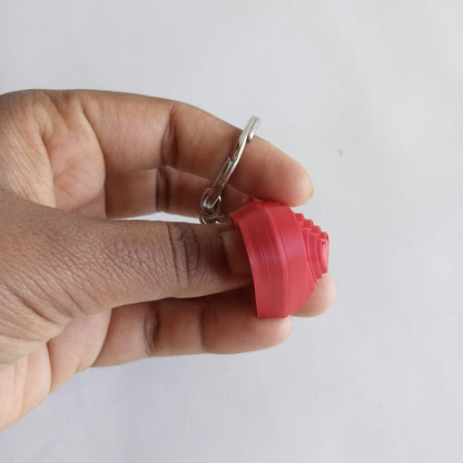 Layered Heart Keychain | Cute Valentine's Gift for Couples