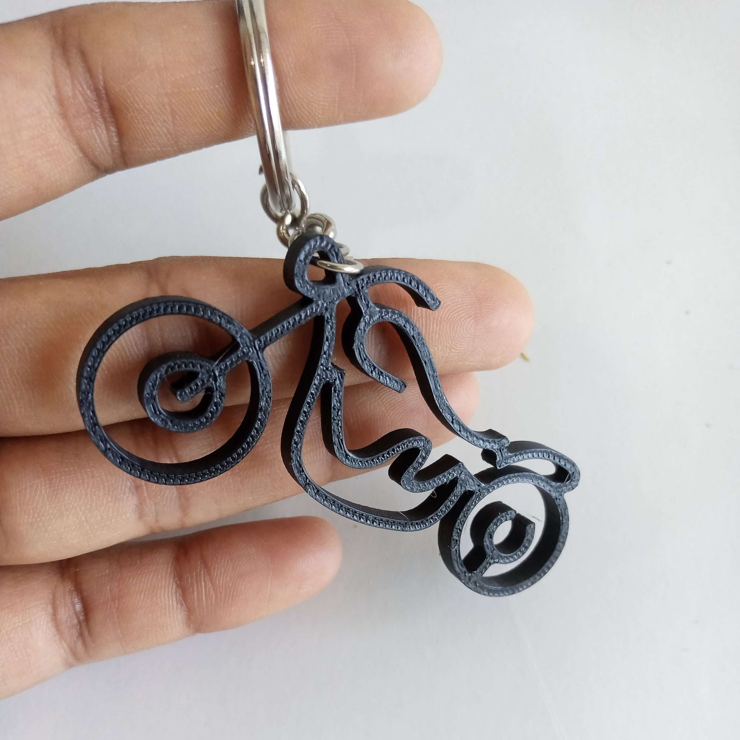 Vintage Bike Keychain
