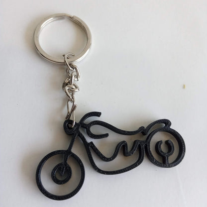 Vintage Bike Keychain